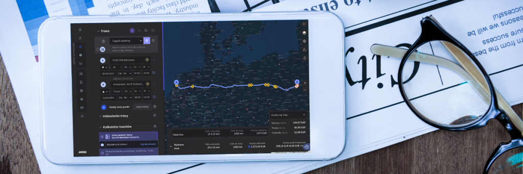 Toll fee calculator for trucks