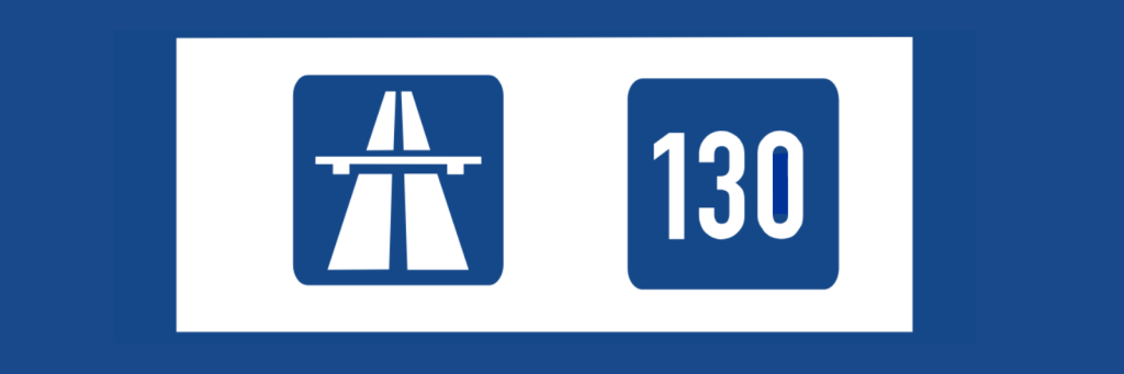 German motorways speed limit