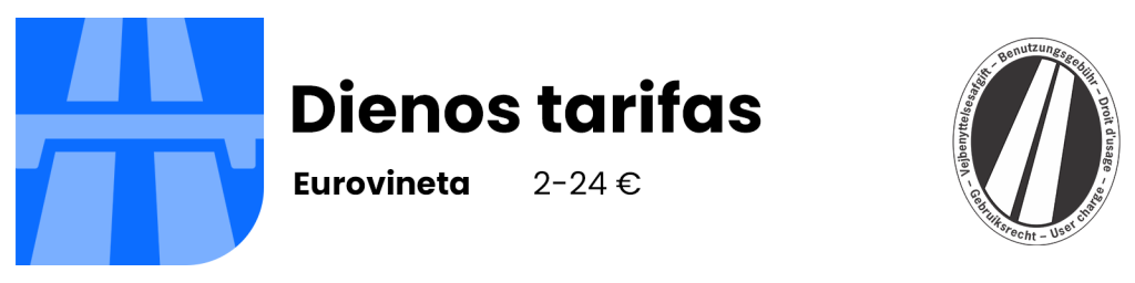 eurovinija – dienos tarifas
