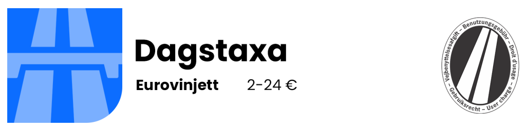Eurovignett – dagstaxa
