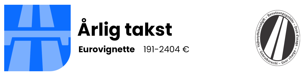 Eurovignette – årlig takst
