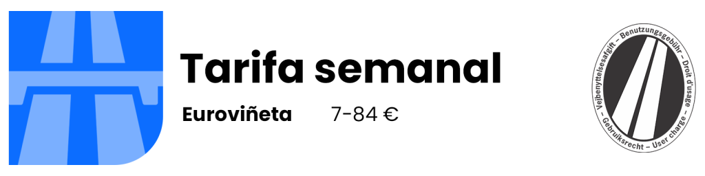 eurovineta: tarifa semanal
